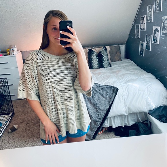 Short sleeve sweater - Picture 3 of 5